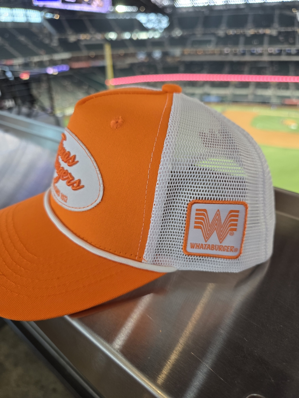 Texas Rangers Whataburger Hat - Picture 2 of 4